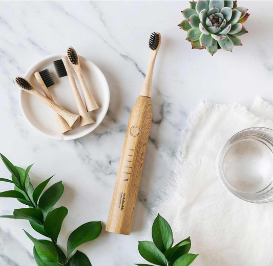 Eco-Friendly Bamboo Electric Toothbrush | BrushKind